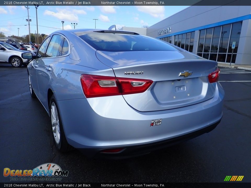 2018 Chevrolet Malibu LT Arctic Blue Metallic / Jet Black Photo #5