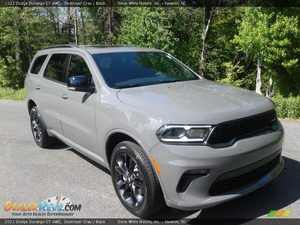 2021 Dodge Durango GT AWD Destroyer Gray / Black Photo #4