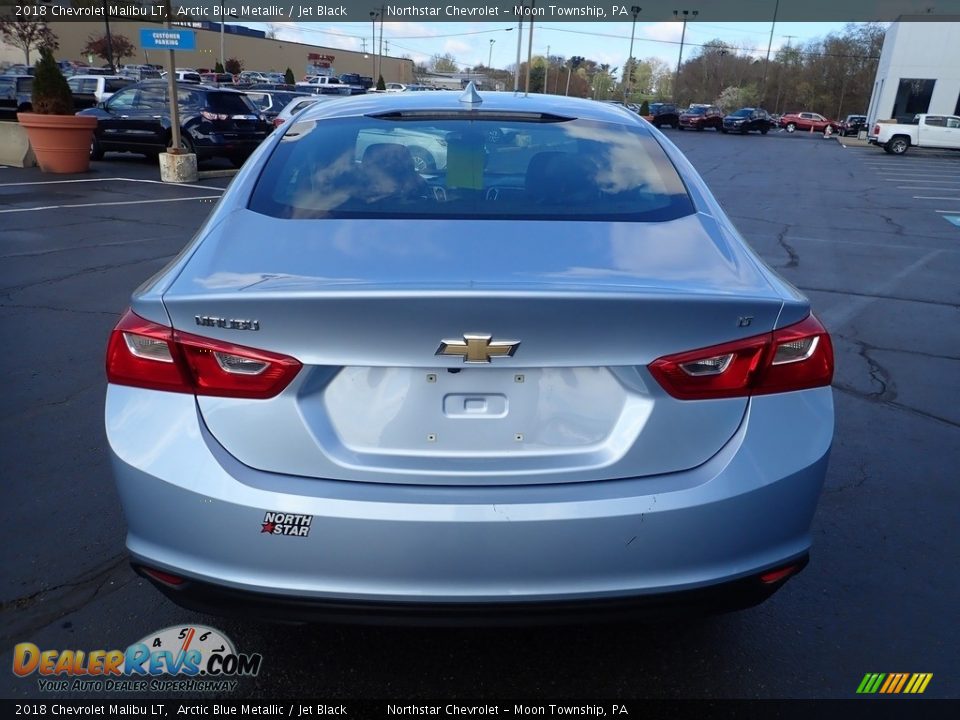 2018 Chevrolet Malibu LT Arctic Blue Metallic / Jet Black Photo #6