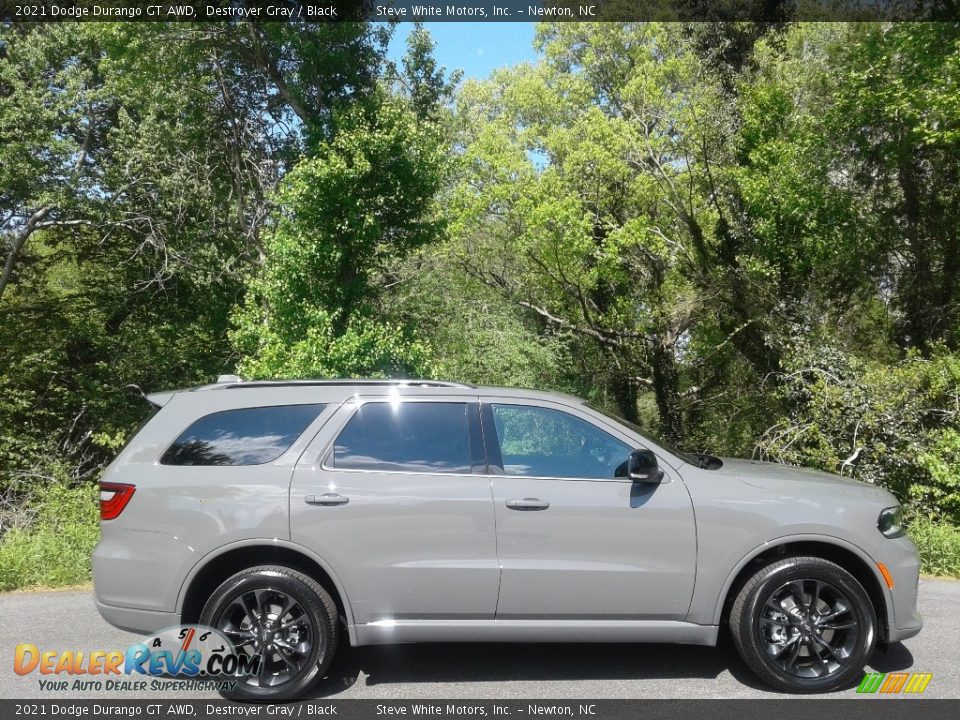 2021 Dodge Durango GT AWD Destroyer Gray / Black Photo #5