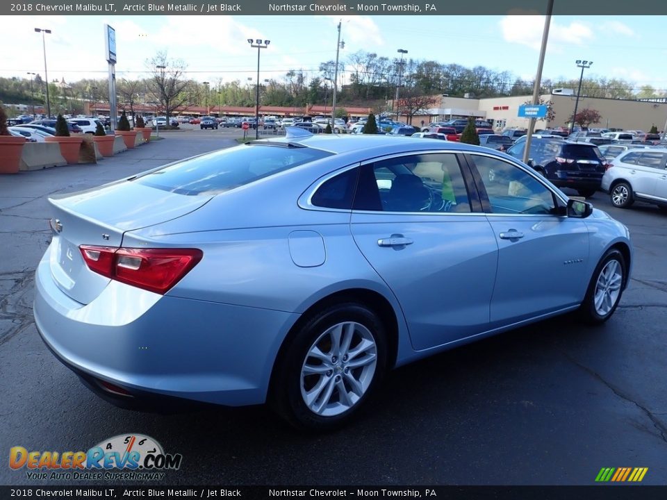 2018 Chevrolet Malibu LT Arctic Blue Metallic / Jet Black Photo #9