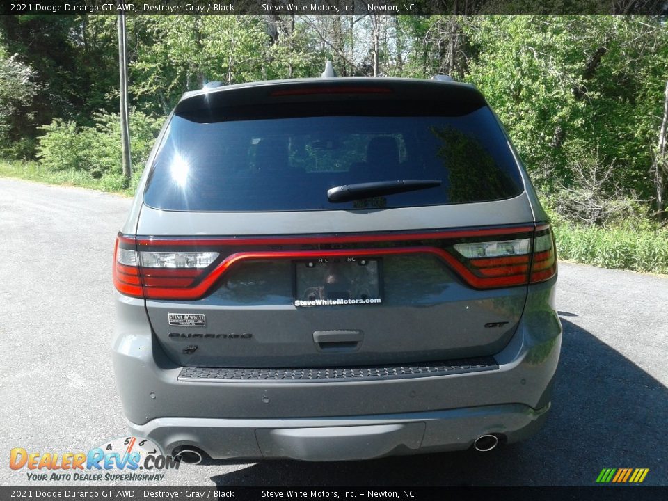 2021 Dodge Durango GT AWD Destroyer Gray / Black Photo #7