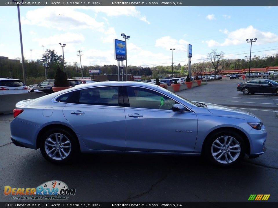 2018 Chevrolet Malibu LT Arctic Blue Metallic / Jet Black Photo #10