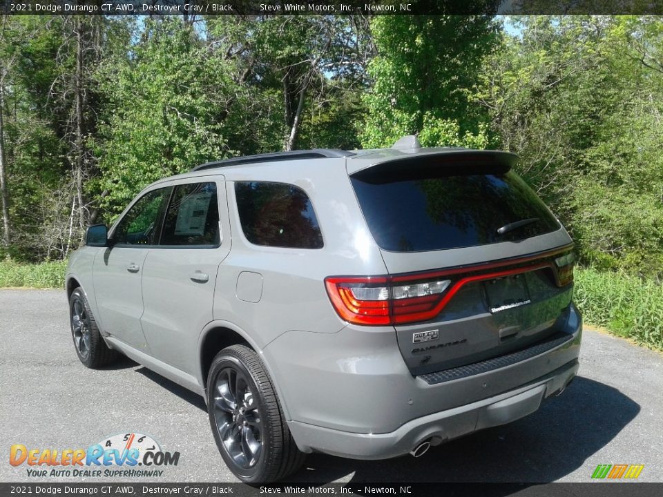 2021 Dodge Durango GT AWD Destroyer Gray / Black Photo #8