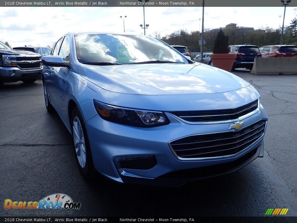 2018 Chevrolet Malibu LT Arctic Blue Metallic / Jet Black Photo #12