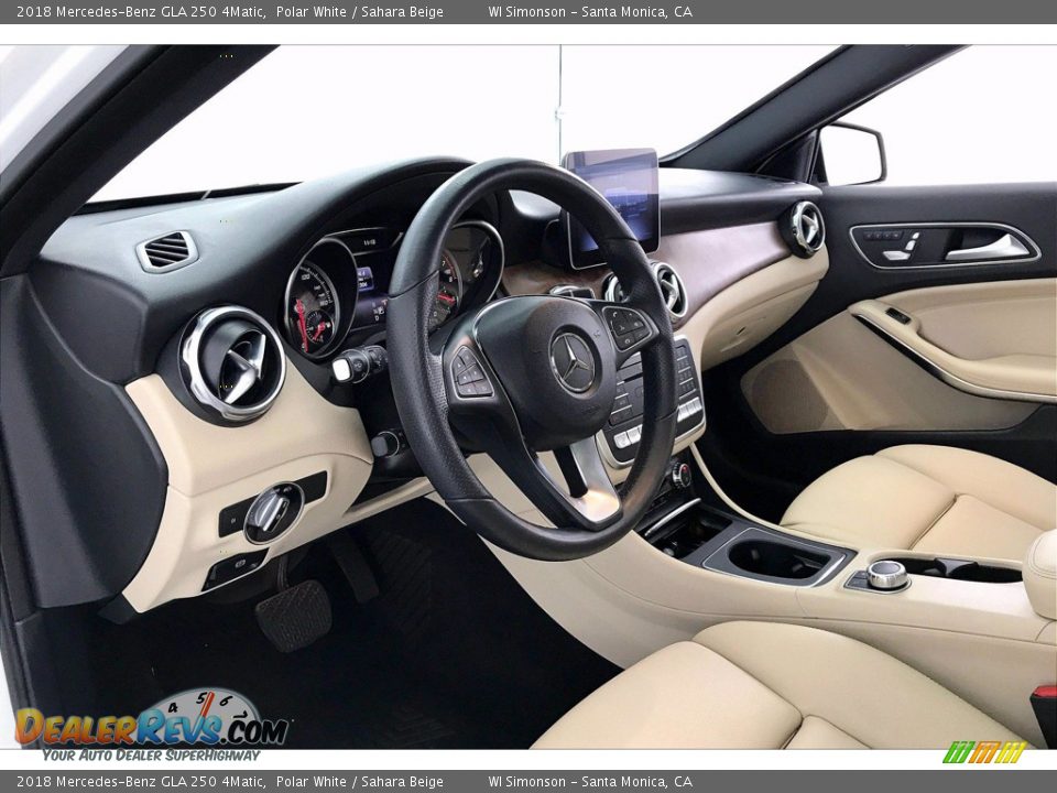 Sahara Beige Interior - 2018 Mercedes-Benz GLA 250 4Matic Photo #14