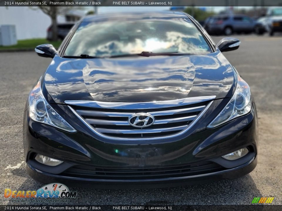 2014 Hyundai Sonata SE Phantom Black Metallic / Black Photo #2