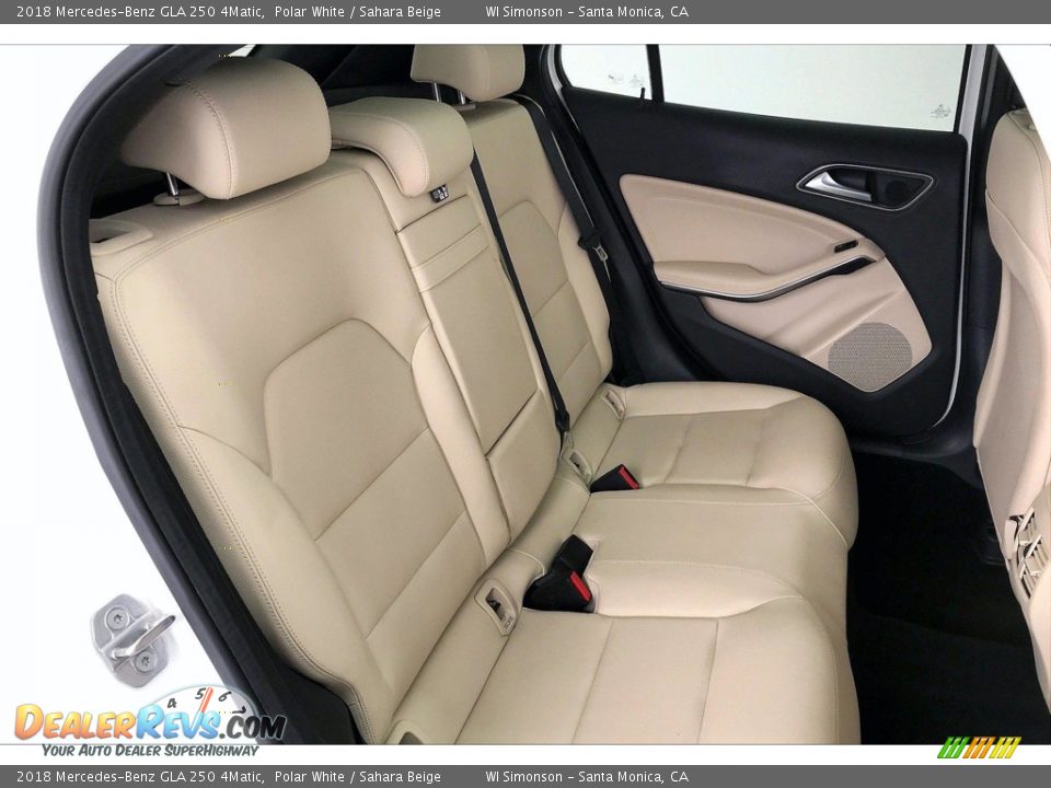 Rear Seat of 2018 Mercedes-Benz GLA 250 4Matic Photo #19