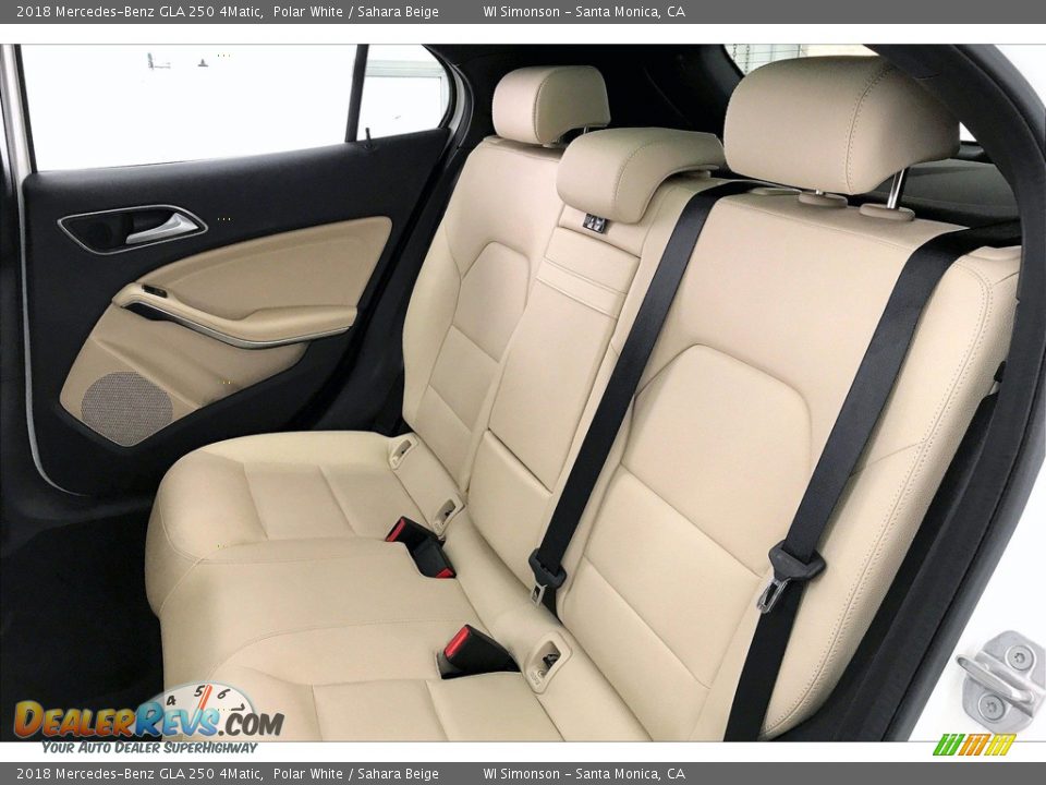 Rear Seat of 2018 Mercedes-Benz GLA 250 4Matic Photo #20