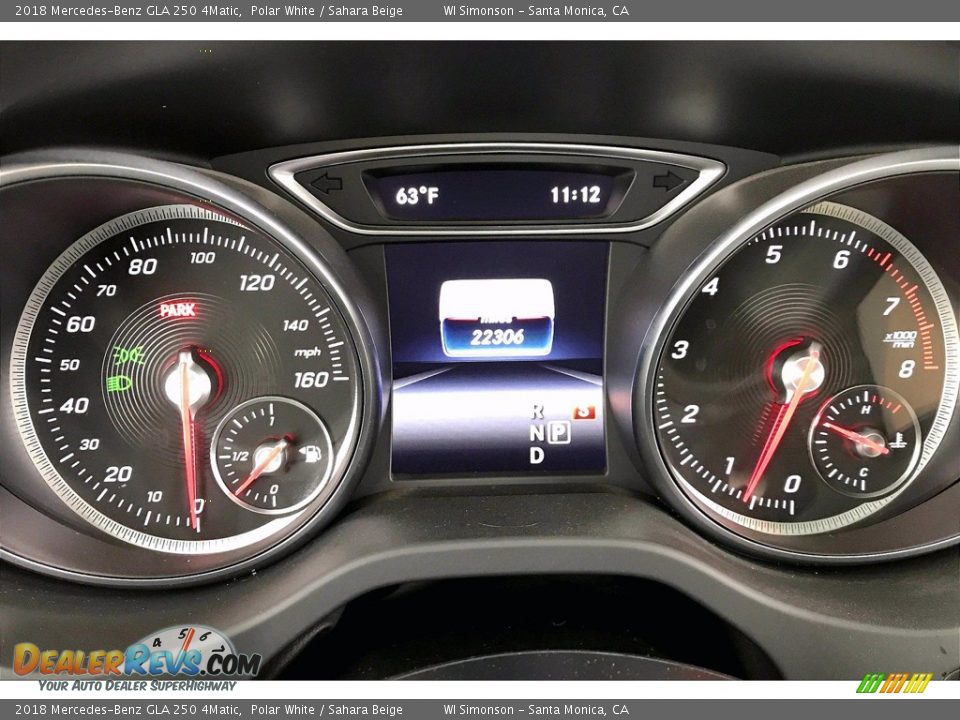 2018 Mercedes-Benz GLA 250 4Matic Gauges Photo #23