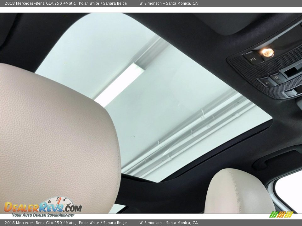 Sunroof of 2018 Mercedes-Benz GLA 250 4Matic Photo #25