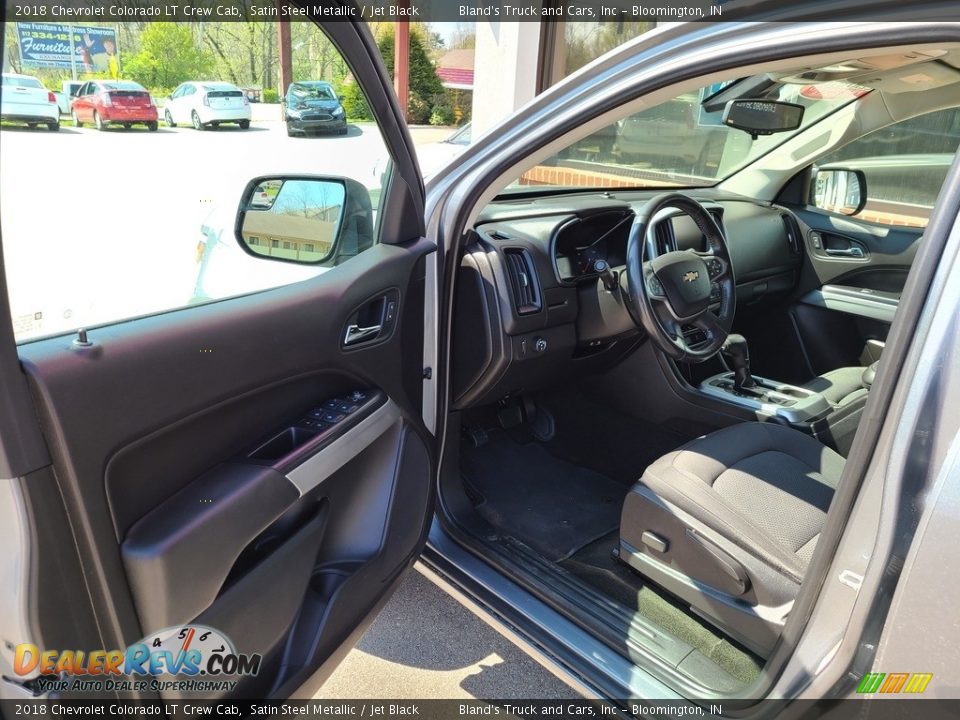 2018 Chevrolet Colorado LT Crew Cab Satin Steel Metallic / Jet Black Photo #3