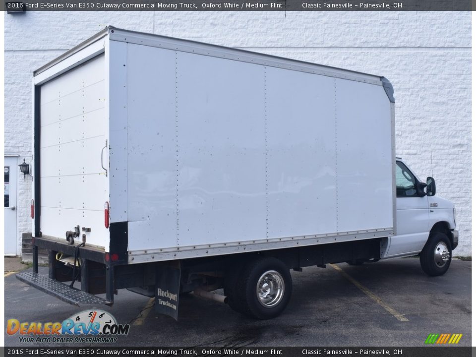 2016 Ford E-Series Van E350 Cutaway Commercial Moving Truck Oxford White / Medium Flint Photo #2