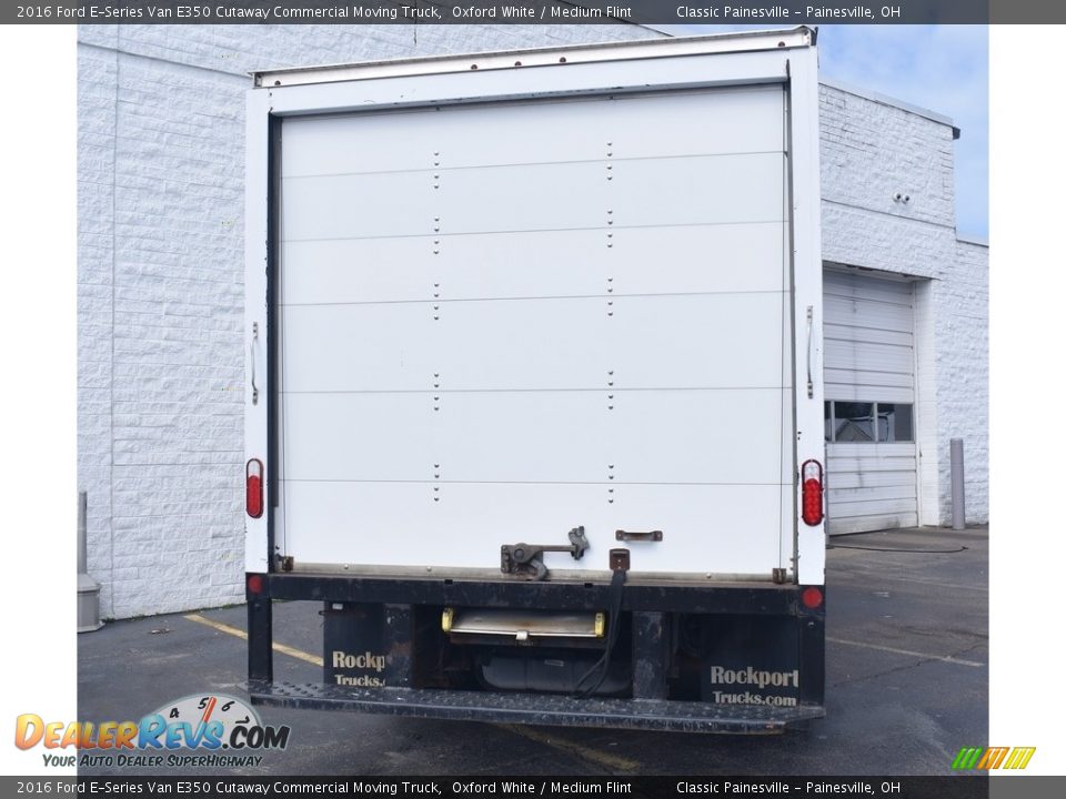 2016 Ford E-Series Van E350 Cutaway Commercial Moving Truck Oxford White / Medium Flint Photo #3