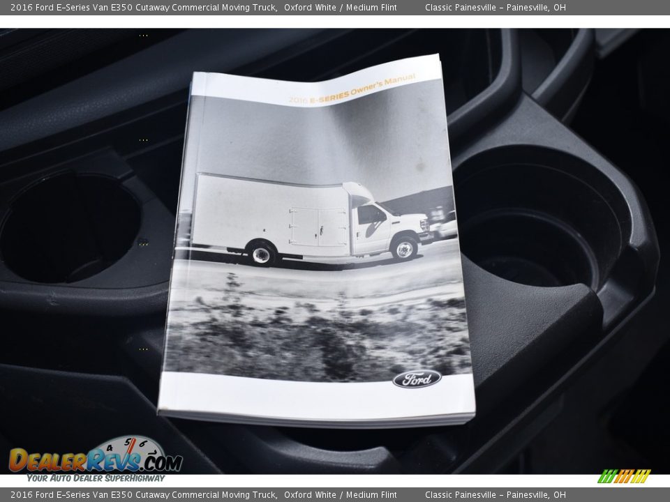 2016 Ford E-Series Van E350 Cutaway Commercial Moving Truck Oxford White / Medium Flint Photo #16