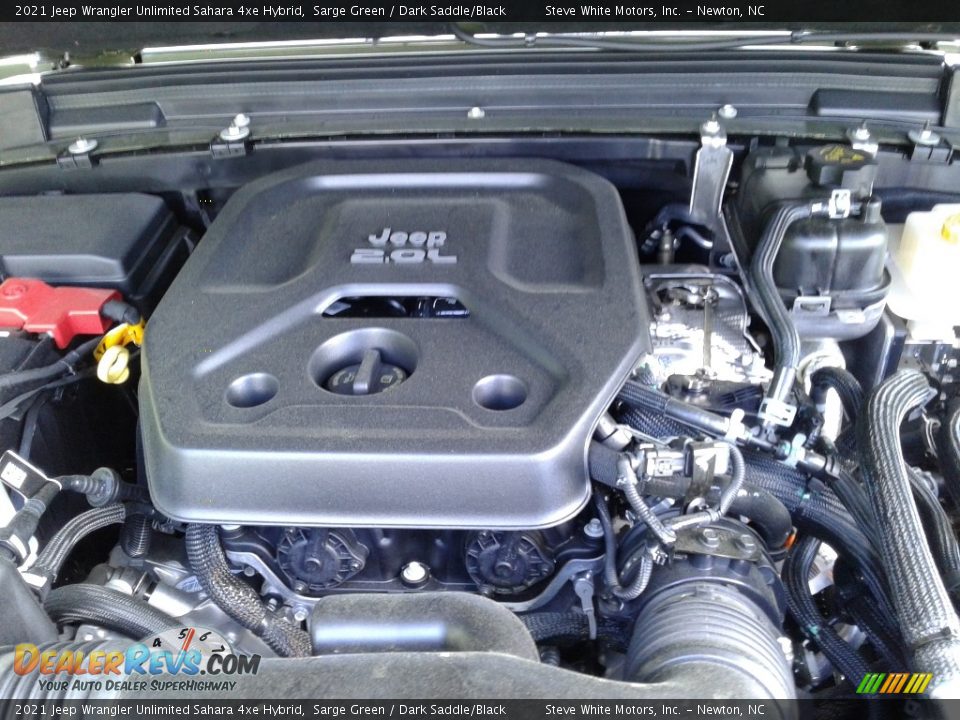 2021 Jeep Wrangler Unlimited Sahara 4xe Hybrid Sarge Green / Dark Saddle/Black Photo #12