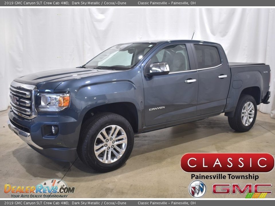 2019 GMC Canyon SLT Crew Cab 4WD Dark Sky Metallic / Cocoa/­Dune Photo #1