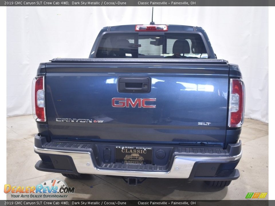 2019 GMC Canyon SLT Crew Cab 4WD Dark Sky Metallic / Cocoa/­Dune Photo #3