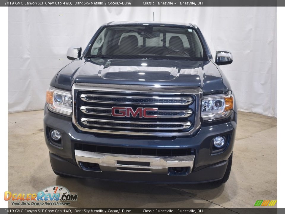 2019 GMC Canyon SLT Crew Cab 4WD Dark Sky Metallic / Cocoa/­Dune Photo #4