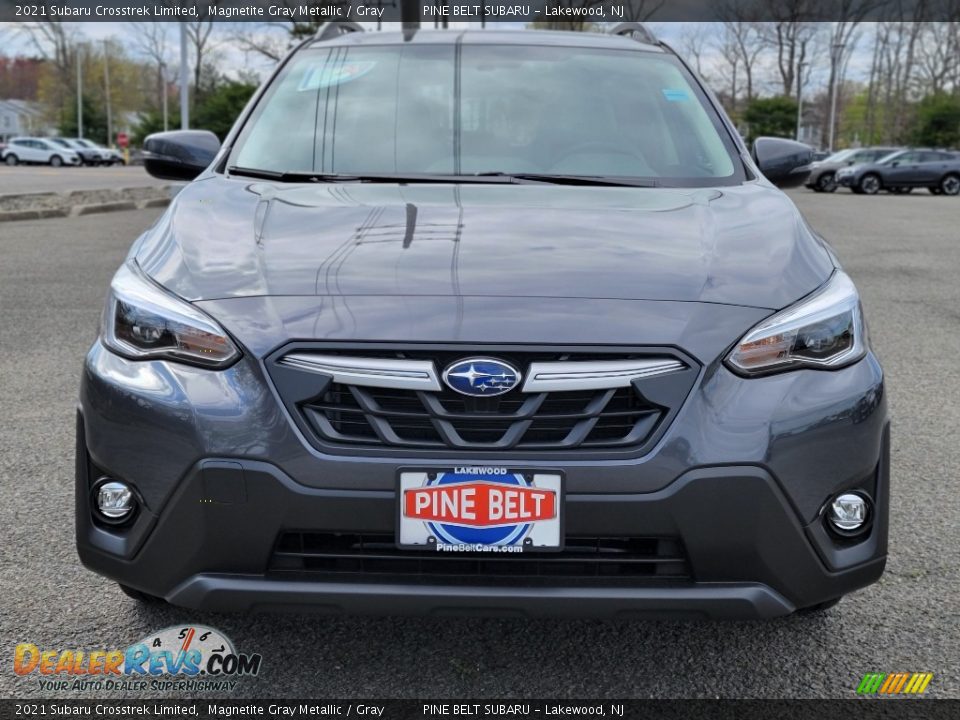 2021 Subaru Crosstrek Limited Magnetite Gray Metallic / Gray Photo #3