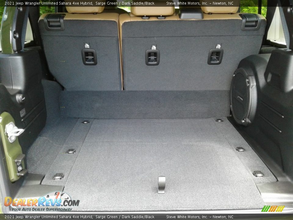 2021 Jeep Wrangler Unlimited Sahara 4xe Hybrid Trunk Photo #18