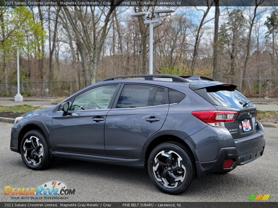 2021 Subaru Crosstrek Limited Magnetite Gray Metallic / Gray Photo #6