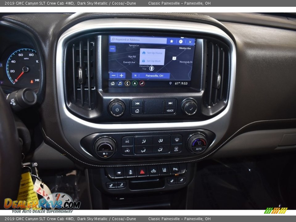 2019 GMC Canyon SLT Crew Cab 4WD Dark Sky Metallic / Cocoa/­Dune Photo #12