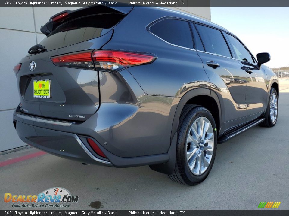 2021 Toyota Highlander Limited Magnetic Gray Metallic / Black Photo #3
