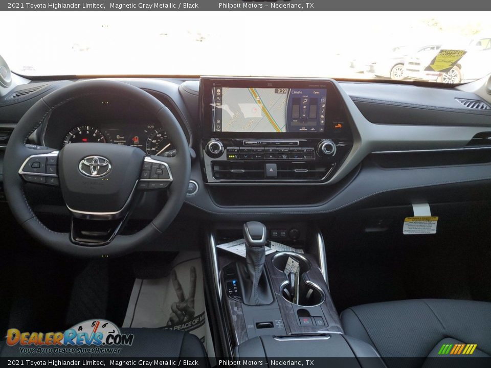 2021 Toyota Highlander Limited Magnetic Gray Metallic / Black Photo #5