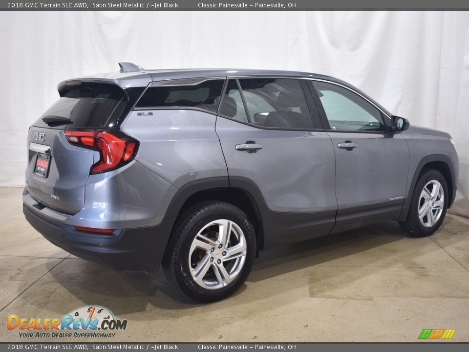 2018 GMC Terrain SLE AWD Satin Steel Metallic / ­Jet Black Photo #2