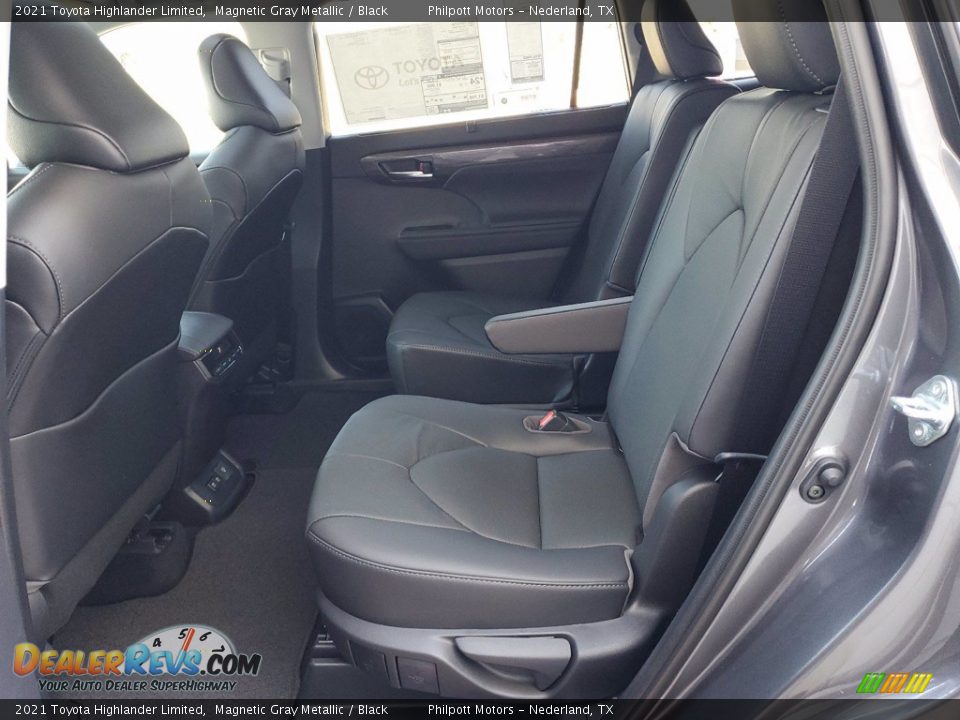 2021 Toyota Highlander Limited Magnetic Gray Metallic / Black Photo #6