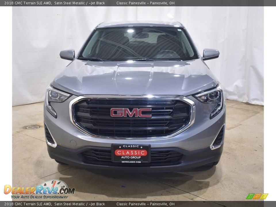 2018 GMC Terrain SLE AWD Satin Steel Metallic / ­Jet Black Photo #4