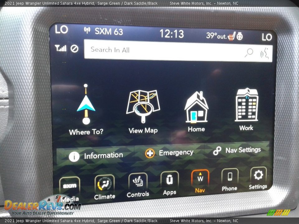 Controls of 2021 Jeep Wrangler Unlimited Sahara 4xe Hybrid Photo #29