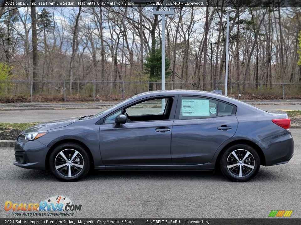 Magnetite Gray Metallic 2021 Subaru Impreza Premium Sedan Photo #4