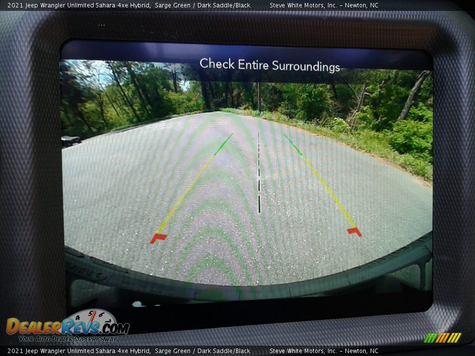 2021 Jeep Wrangler Unlimited Sahara 4xe Hybrid Sarge Green / Dark Saddle/Black Photo #33