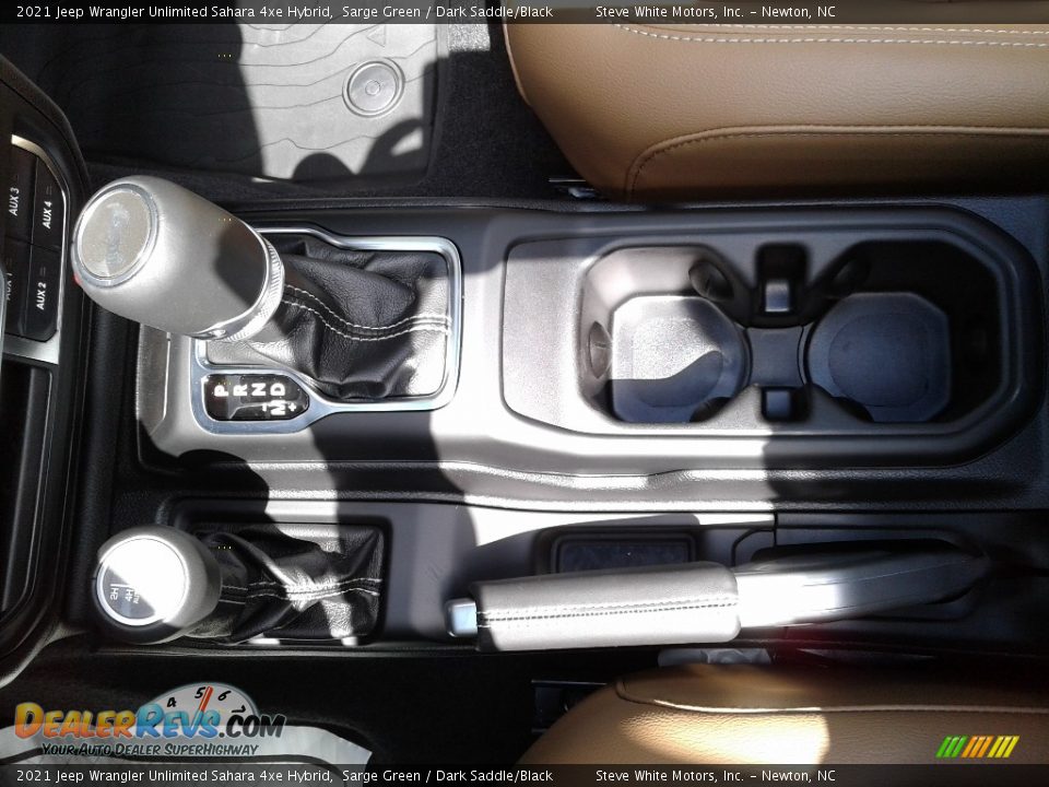 2021 Jeep Wrangler Unlimited Sahara 4xe Hybrid Sarge Green / Dark Saddle/Black Photo #35