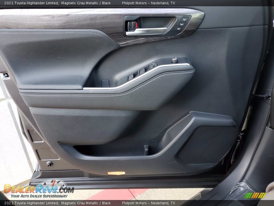 2021 Toyota Highlander Limited Magnetic Gray Metallic / Black Photo #13