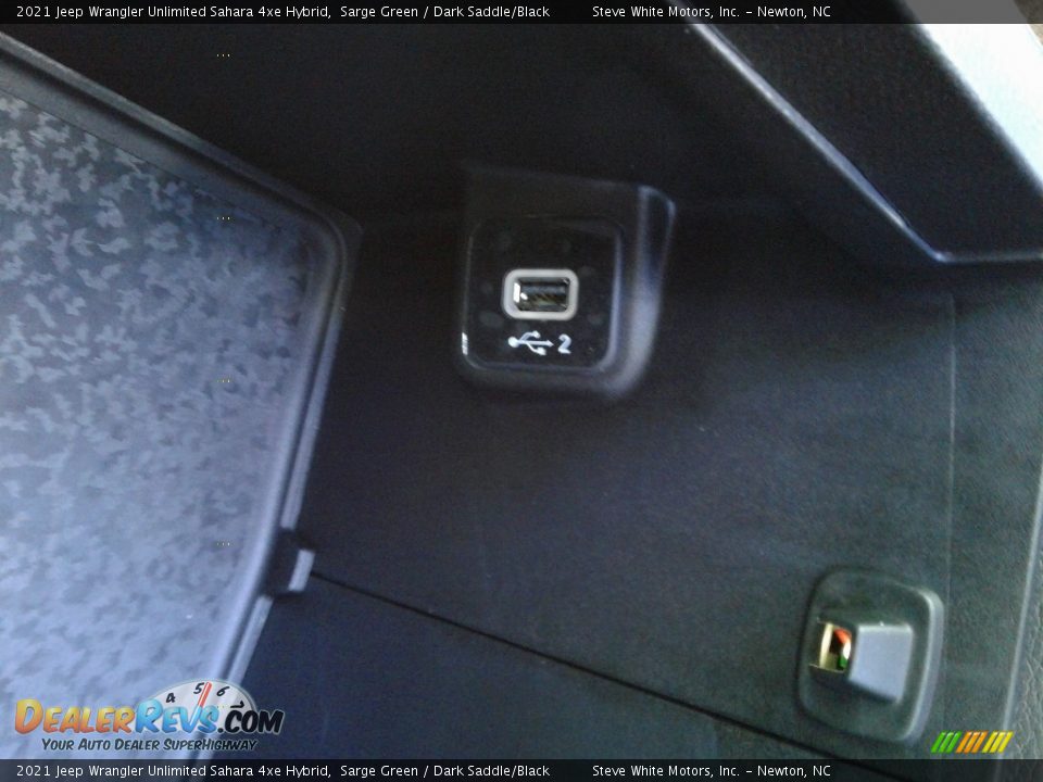 2021 Jeep Wrangler Unlimited Sahara 4xe Hybrid Sarge Green / Dark Saddle/Black Photo #36