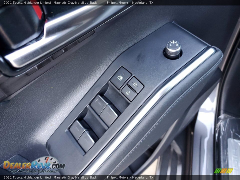 2021 Toyota Highlander Limited Magnetic Gray Metallic / Black Photo #14