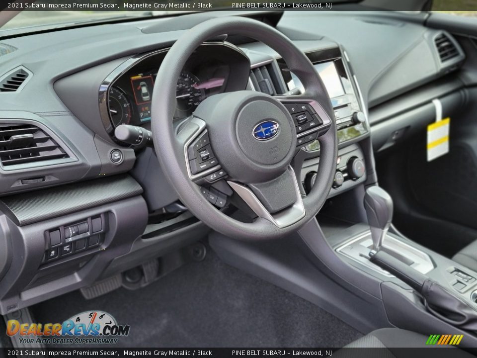2021 Subaru Impreza Premium Sedan Steering Wheel Photo #12