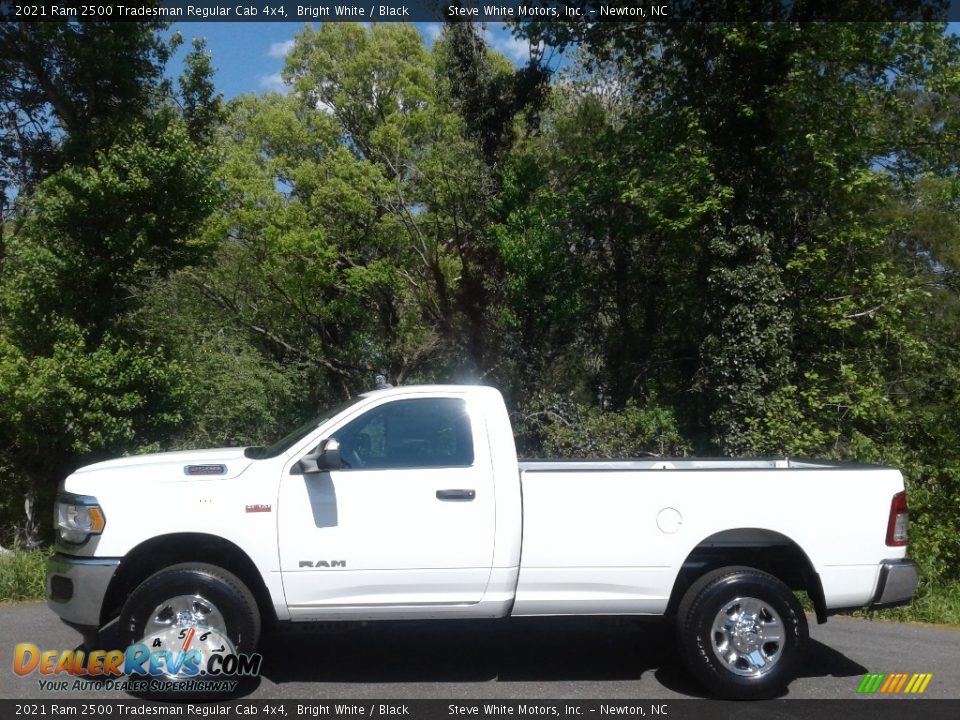 2021 Ram 2500 Tradesman Regular Cab 4x4 Bright White / Black Photo #1