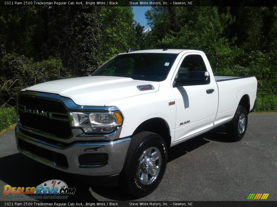 2021 Ram 2500 Tradesman Regular Cab 4x4 Bright White / Black Photo #2