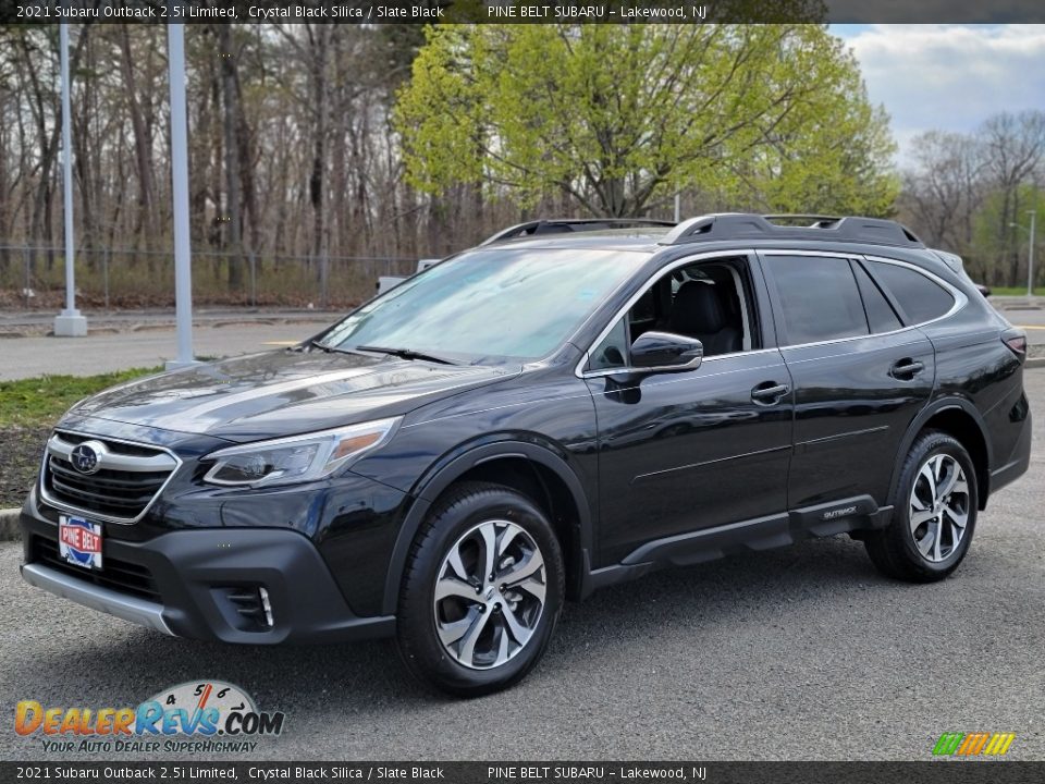 2021 Subaru Outback 2.5i Limited Crystal Black Silica / Slate Black Photo #1