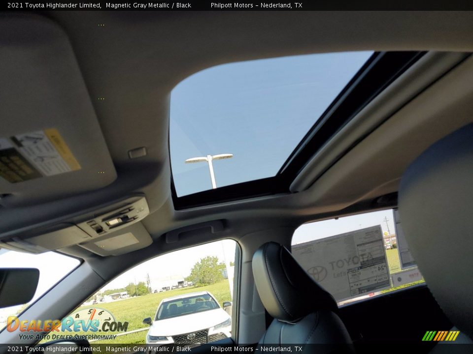 2021 Toyota Highlander Limited Magnetic Gray Metallic / Black Photo #22