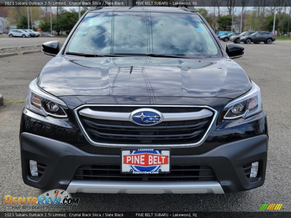 2021 Subaru Outback 2.5i Limited Crystal Black Silica / Slate Black Photo #3