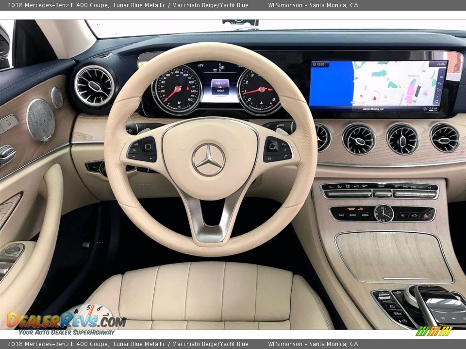 Dashboard of 2018 Mercedes-Benz E 400 Coupe Photo #4