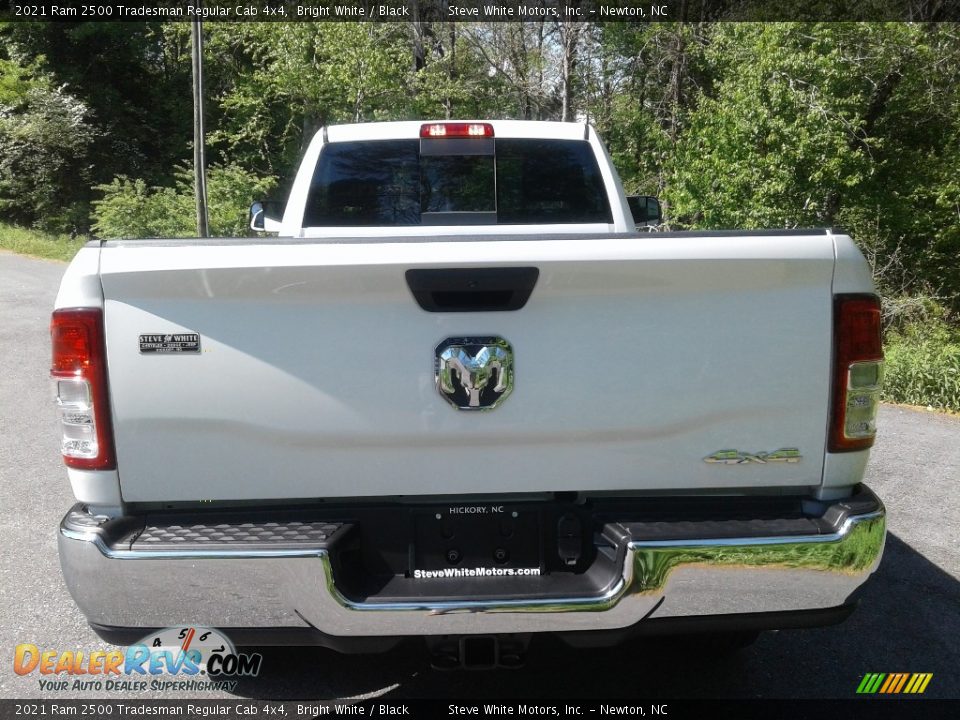 2021 Ram 2500 Tradesman Regular Cab 4x4 Bright White / Black Photo #7