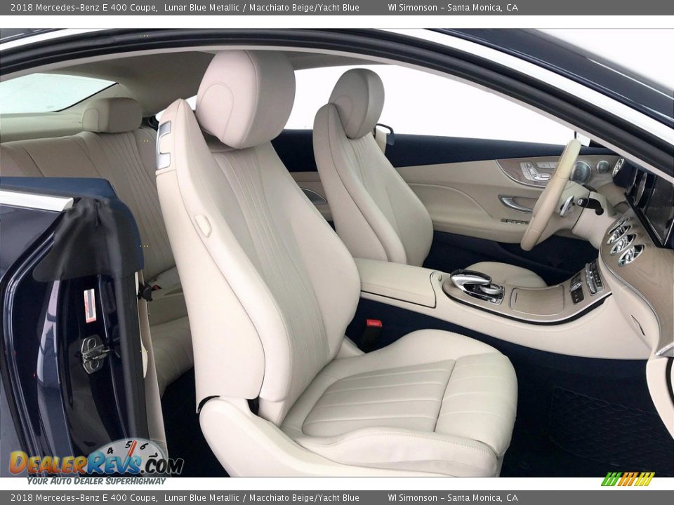 Front Seat of 2018 Mercedes-Benz E 400 Coupe Photo #6