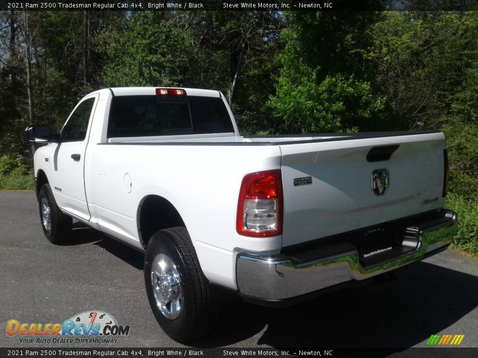 2021 Ram 2500 Tradesman Regular Cab 4x4 Bright White / Black Photo #9