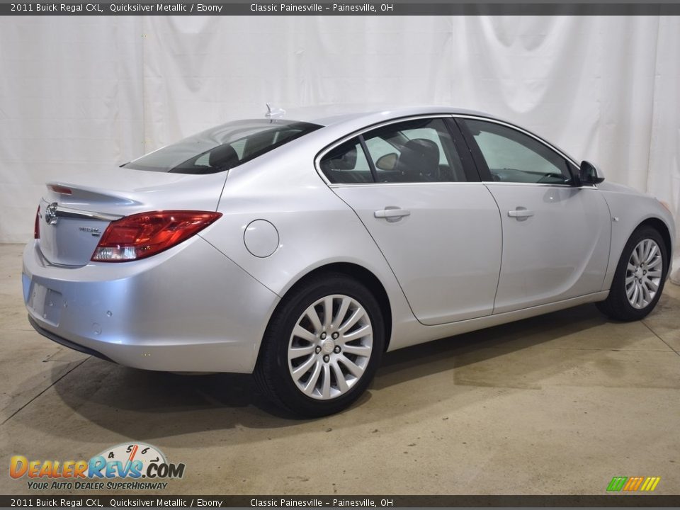 2011 Buick Regal CXL Quicksilver Metallic / Ebony Photo #2